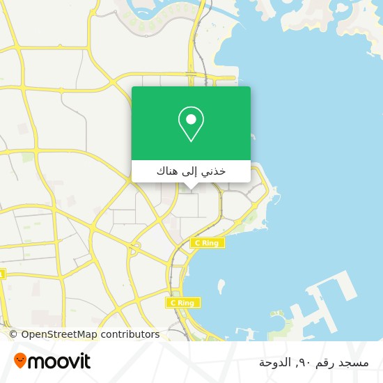 خريطة مسجد رقم ٩٠