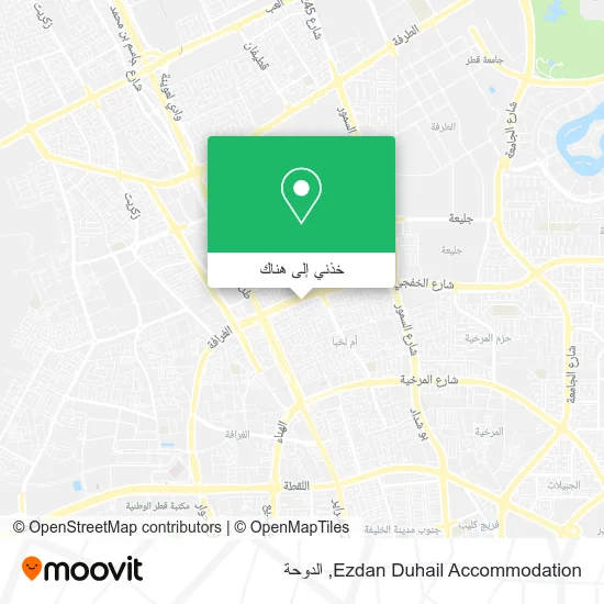 خريطة Ezdan Duhail Accommodation