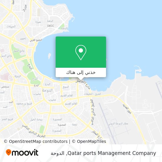 خريطة Qatar ports Management Company
