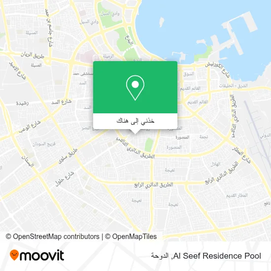 خريطة Al Seef Residence Pool