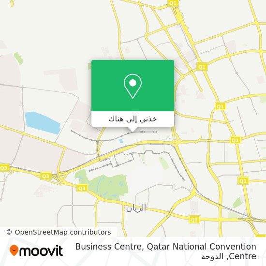 خريطة Business Centre, Qatar National Convention Centre