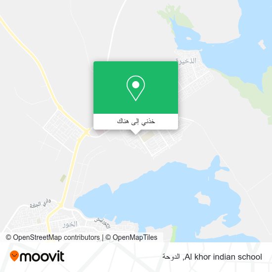 خريطة Al khor indian school