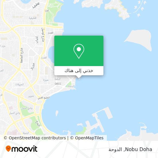 خريطة Nobu Doha