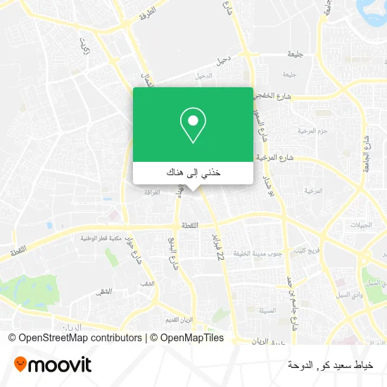 خريطة خياط سعيد كو