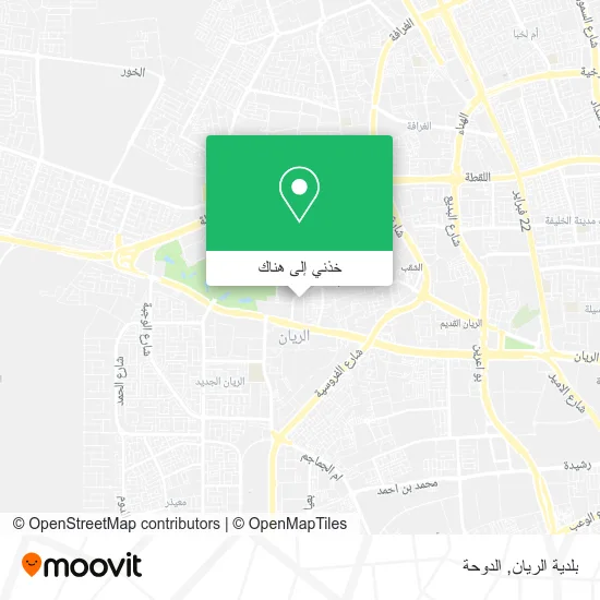 خريطة بلدية الريان