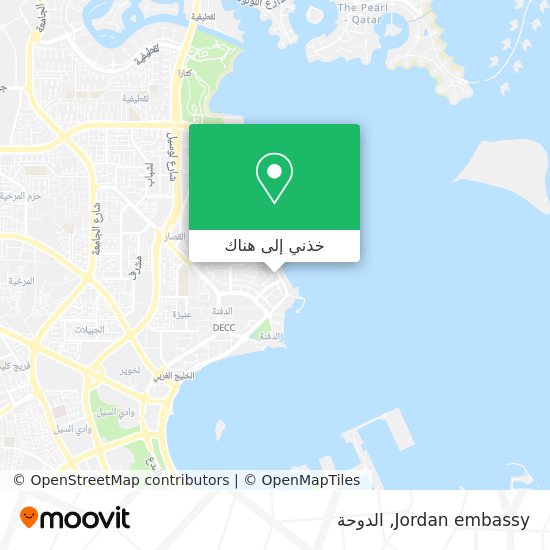 خريطة Jordan embassy