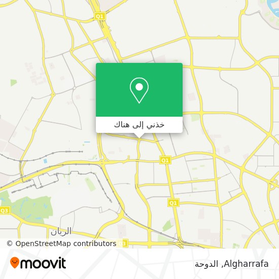 خريطة Algharrafa