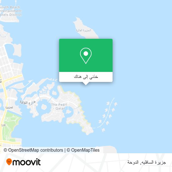 خريطة جزيرة السافليه
