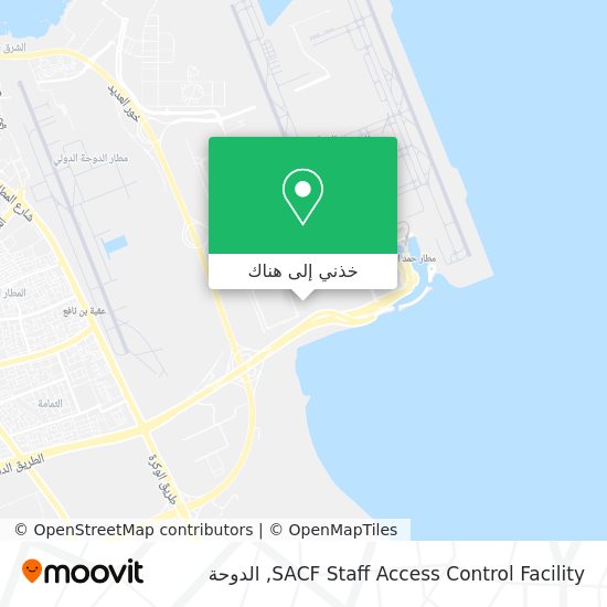 خريطة SACF Staff Access Control Facility