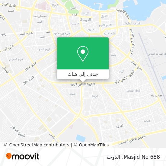 خريطة Masjid No 688