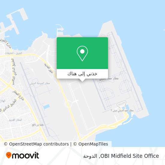 خريطة OBI Midfield Site Office