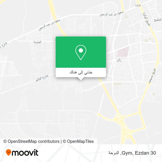 خريطة Gym, Ezdan 30