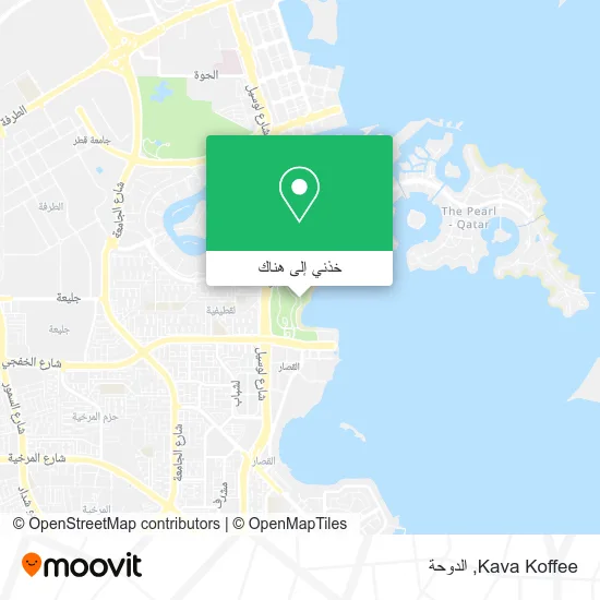 خريطة Kava Koffee