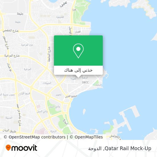خريطة Qatar Rail Mock-Up