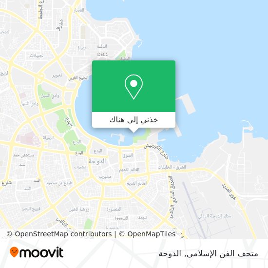 خريطة متحف الفن الإسلامي