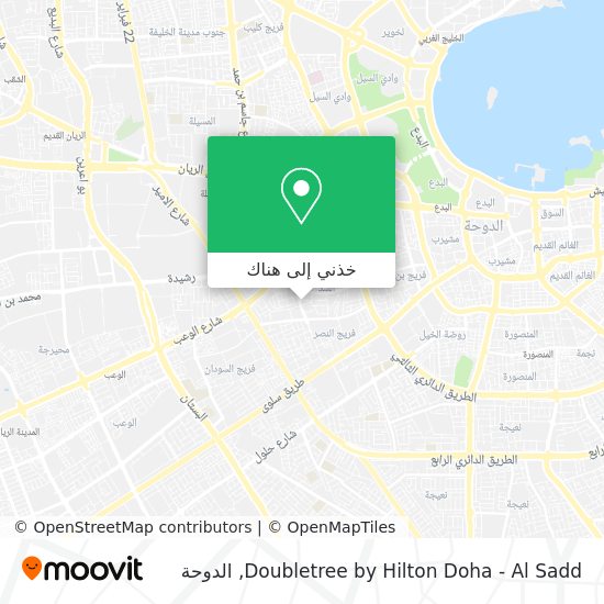 خريطة Doubletree by Hilton Doha - Al Sadd