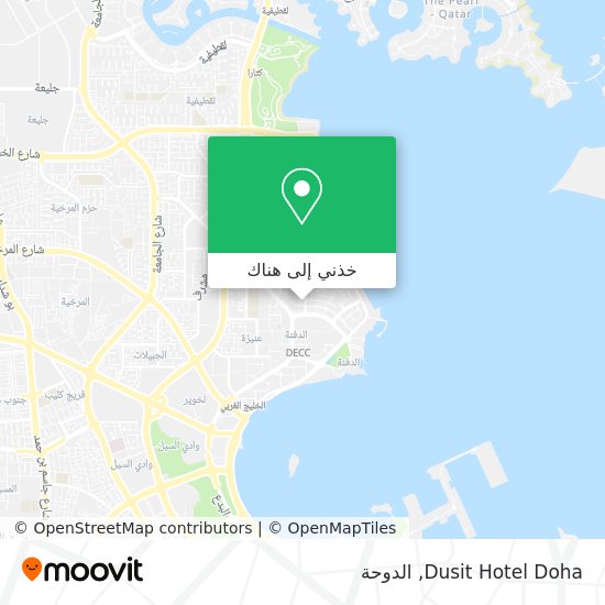 خريطة Dusit Hotel Doha