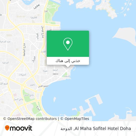 خريطة Al Maha Sofitel Hotel Doha