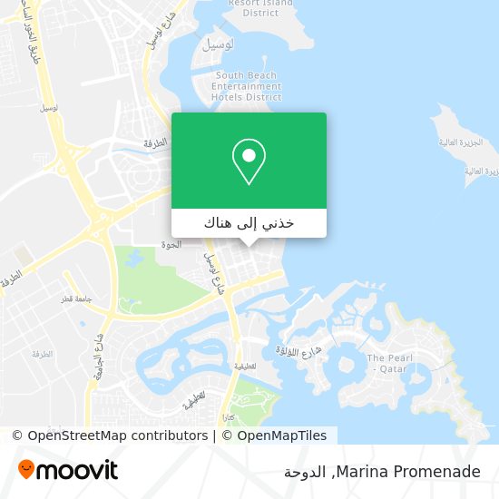 خريطة Marina Promenade