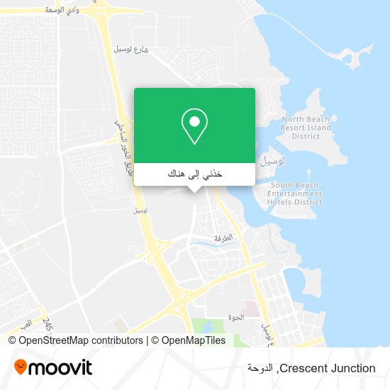 خريطة Crescent Junction