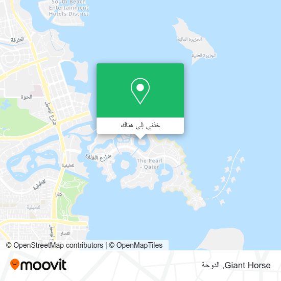 خريطة Giant Horse