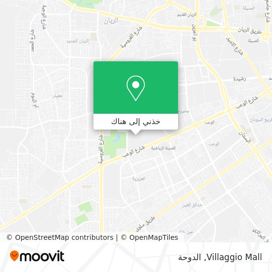 خريطة Villaggio Mall