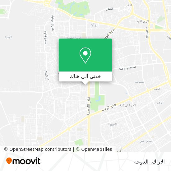 خريطة الاراك