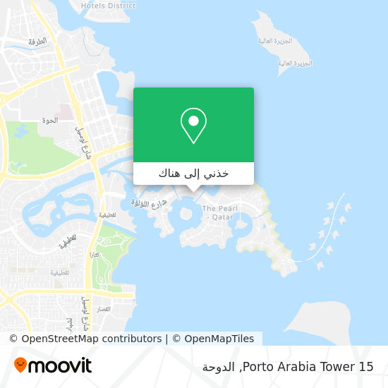 خريطة Porto Arabia Tower 15