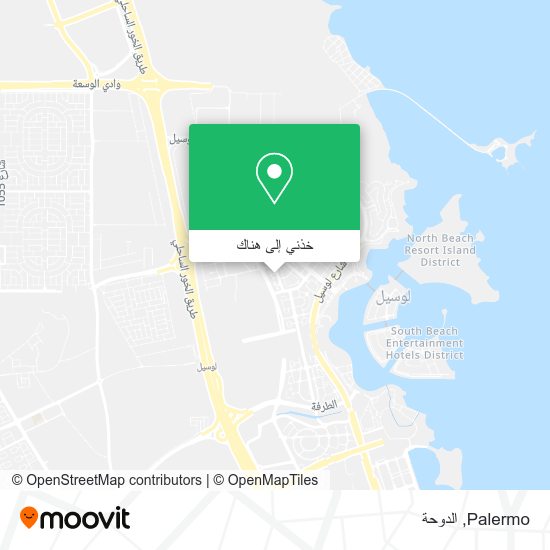 خريطة Palermo