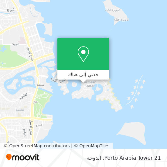خريطة Porto Arabia Tower 21