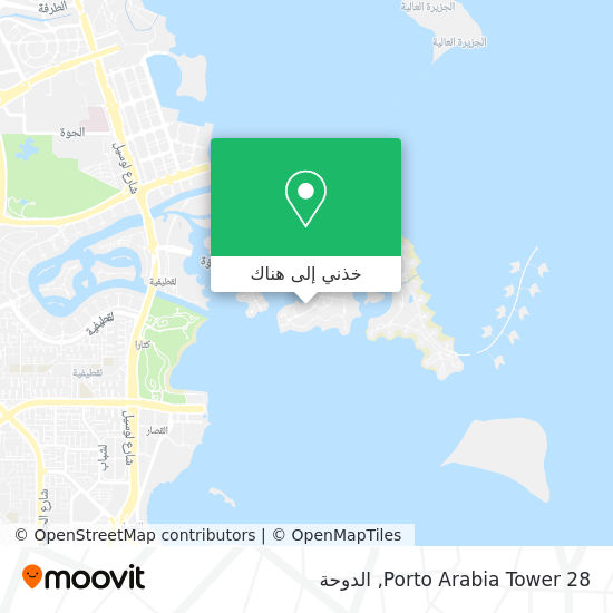 خريطة Porto Arabia Tower 28