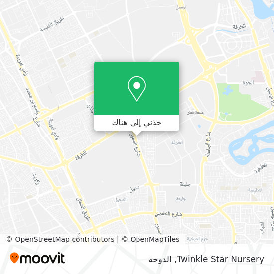 خريطة Twinkle Star Nursery