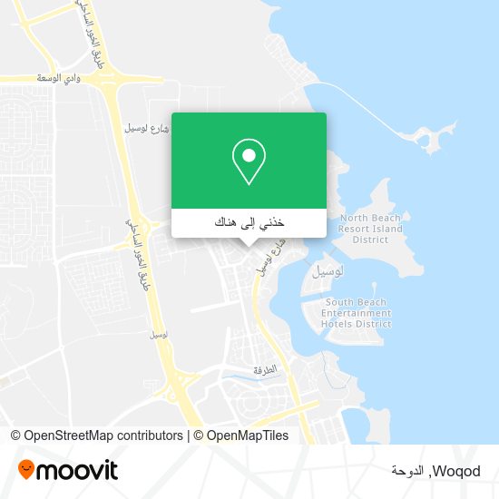 خريطة Woqod