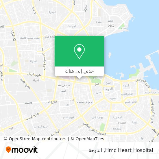 خريطة Hmc Heart Hospital