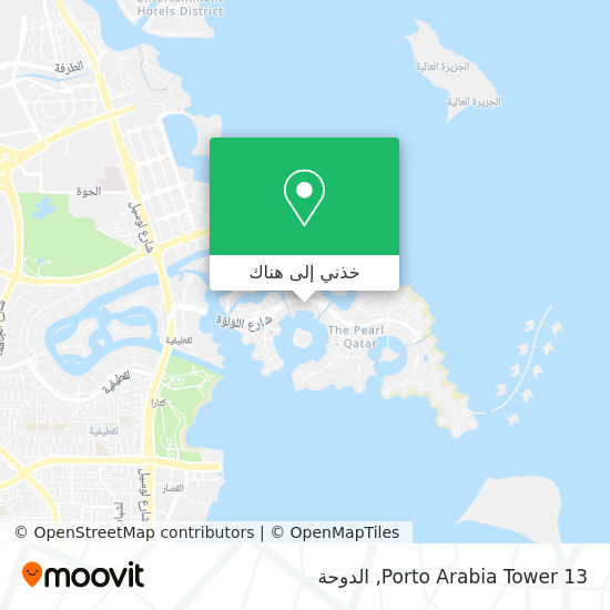 خريطة Porto Arabia Tower 13
