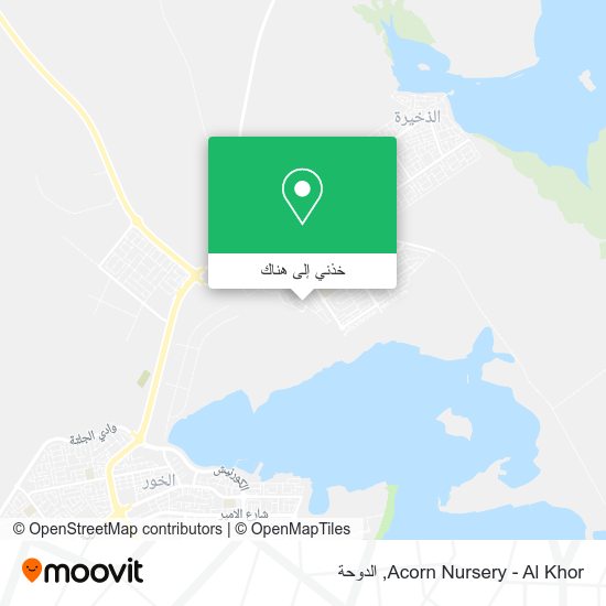 خريطة Acorn Nursery - Al Khor