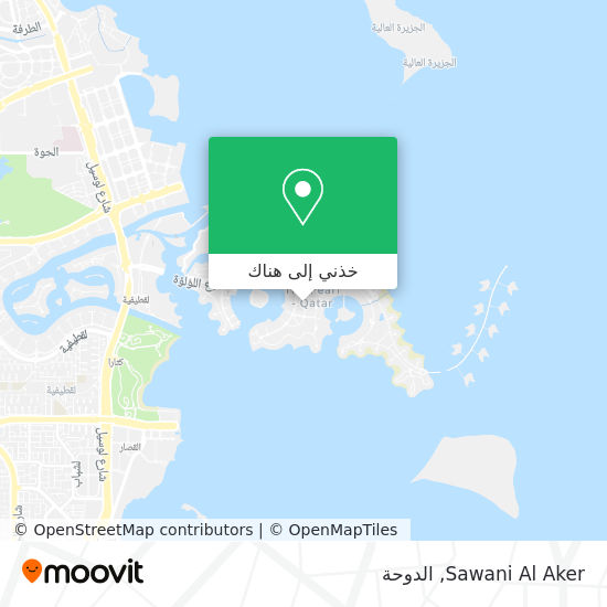 خريطة Sawani Al Aker