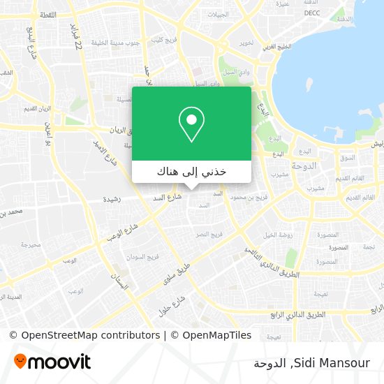 خريطة Sidi Mansour