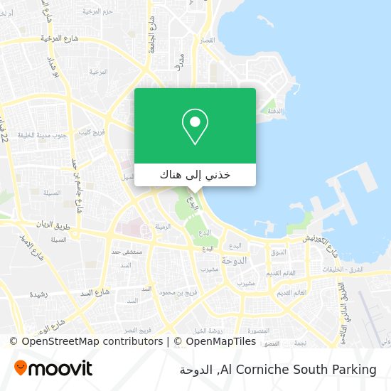 خريطة Al Corniche South Parking