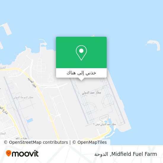 خريطة Midfield Fuel Farm