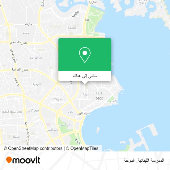 خريطة المدرسة اللبنانية