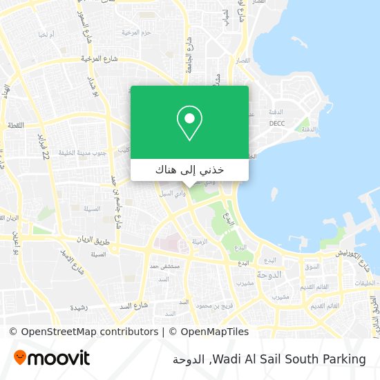 خريطة Wadi Al Sail South Parking