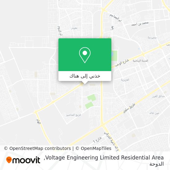 خريطة Voltage Engineering Limited Residential Area