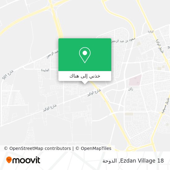 خريطة Ezdan Village 18