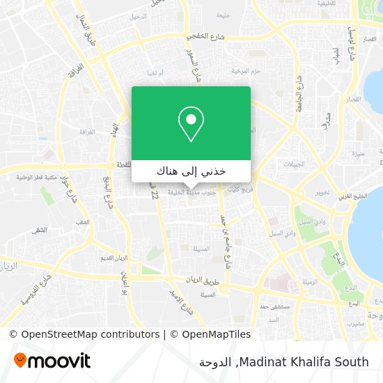 خريطة Madinat Khalifa South