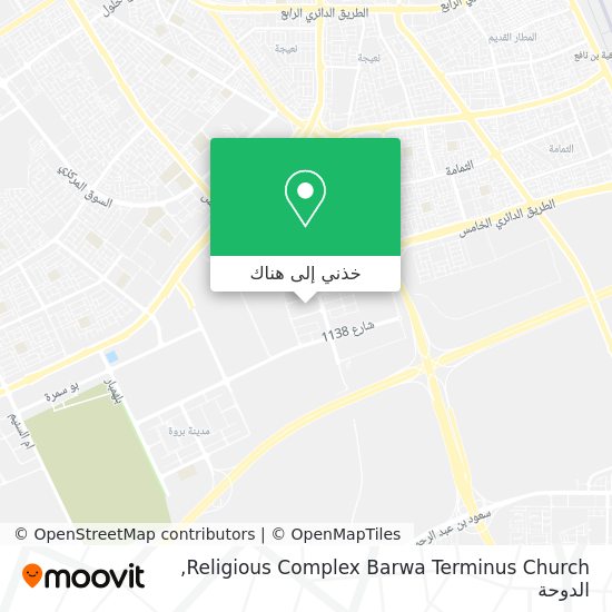 خريطة Religious Complex Barwa Terminus Church