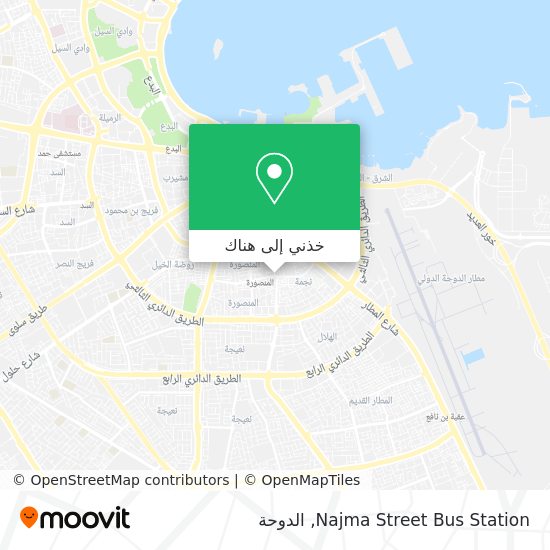 خريطة Najma Street Bus Station