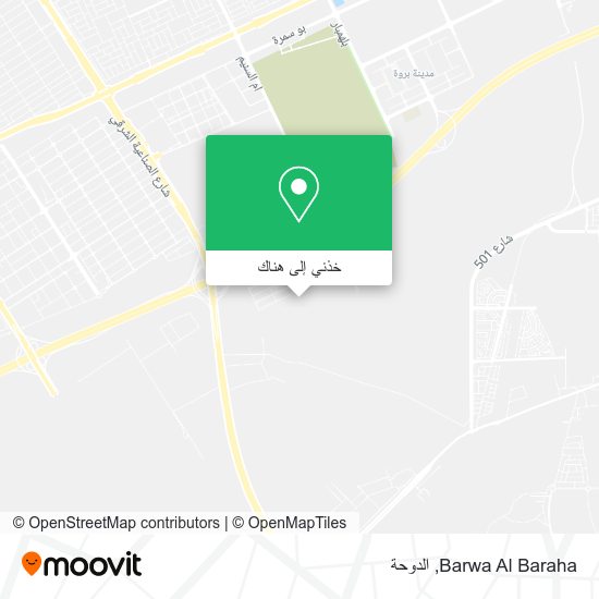 خريطة Barwa Al Baraha