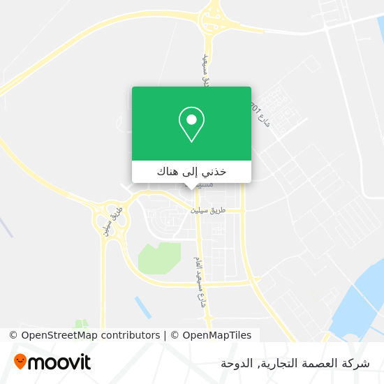 خريطة شركة العصمة التجارية