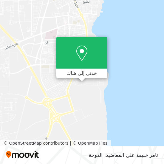 خريطة ثامر خليفة علي المعاضيد